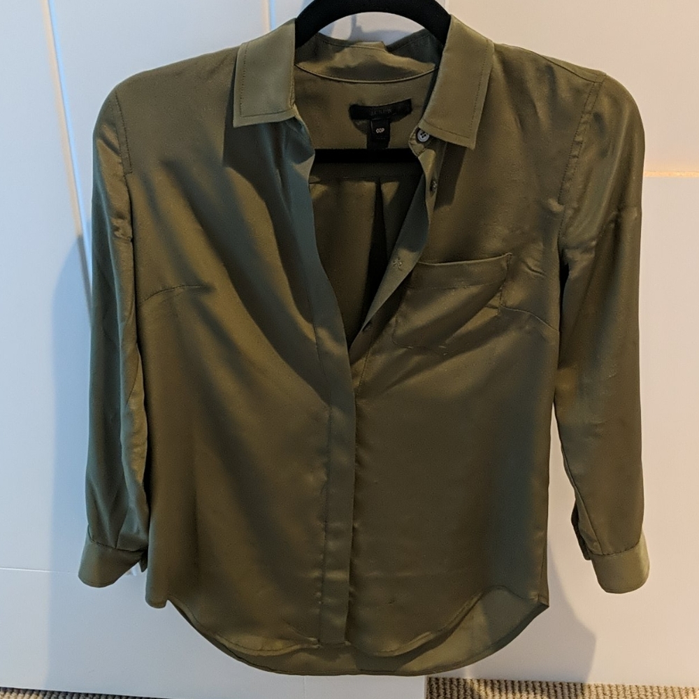 J Crew Silk Blouse